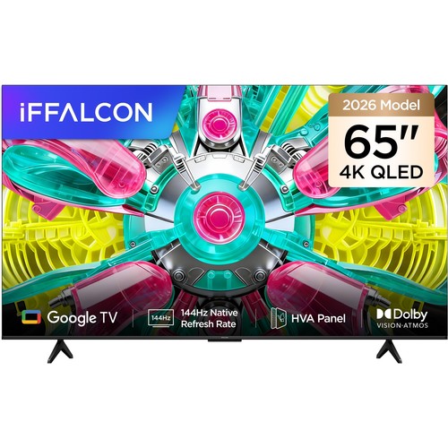 iFFALCON 65U75A 65'' 4K Ultra HD Google QLED TV