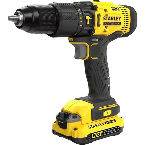 Stanley Fatmax SCD718D2K 18V 2.0AH V20 Cordless Impact Drill