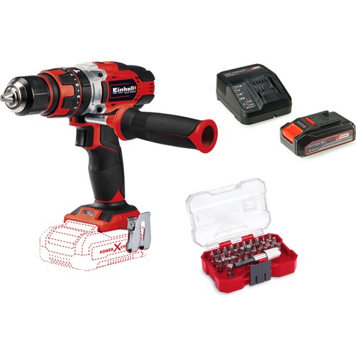 Einhell TE-CD 18/48 Li-i Cordless Impact Drill Set