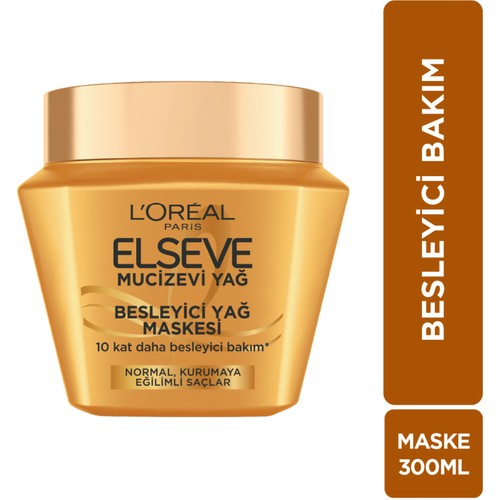 L'Oréal Paris Elseve Mucizevi Yağ Besleyici Saç Bakım Maskesi